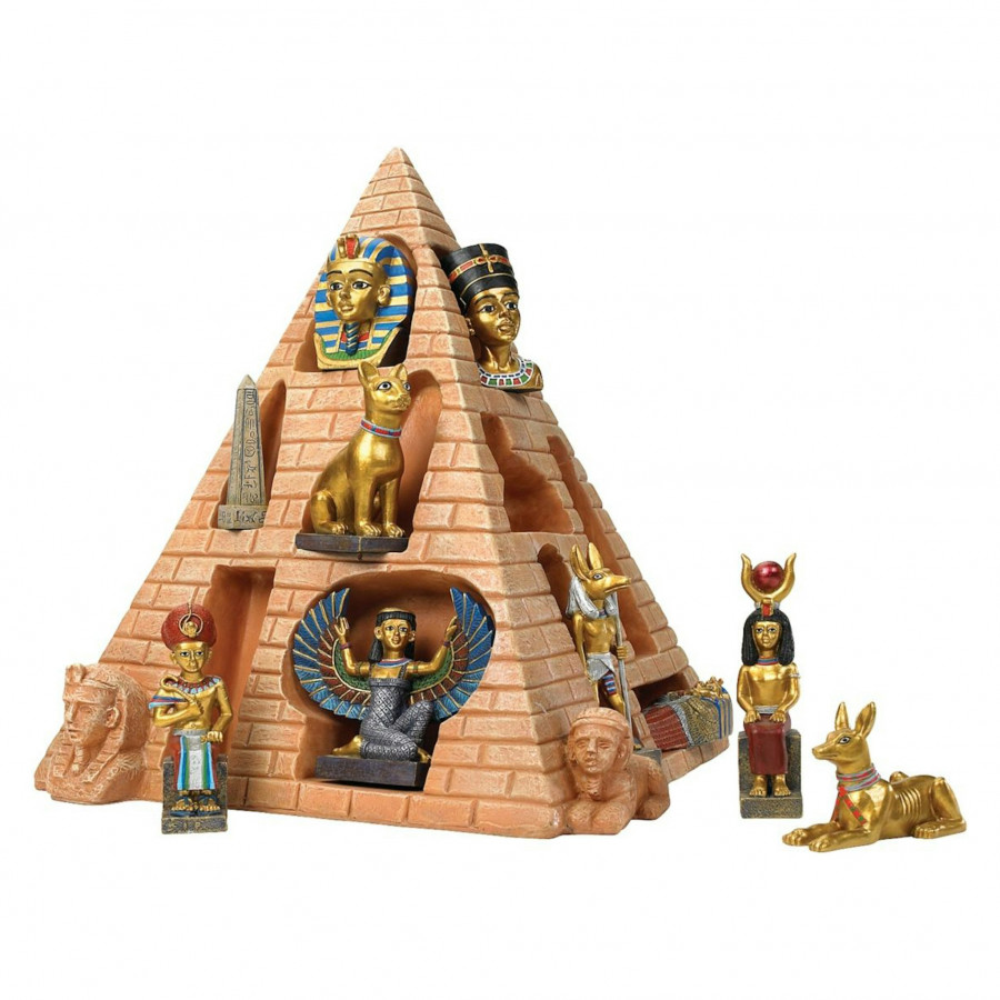 Toscano - Icons of Egypt Collectible Pyramid Statue Set