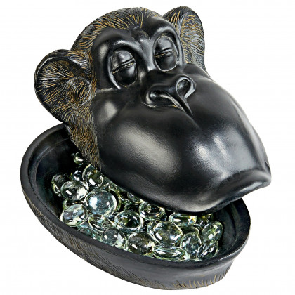 Toscano - Monkey Trove Sculptural Trinket Box