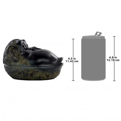 Toscano - Monkey Trove Sculptural Trinket Box