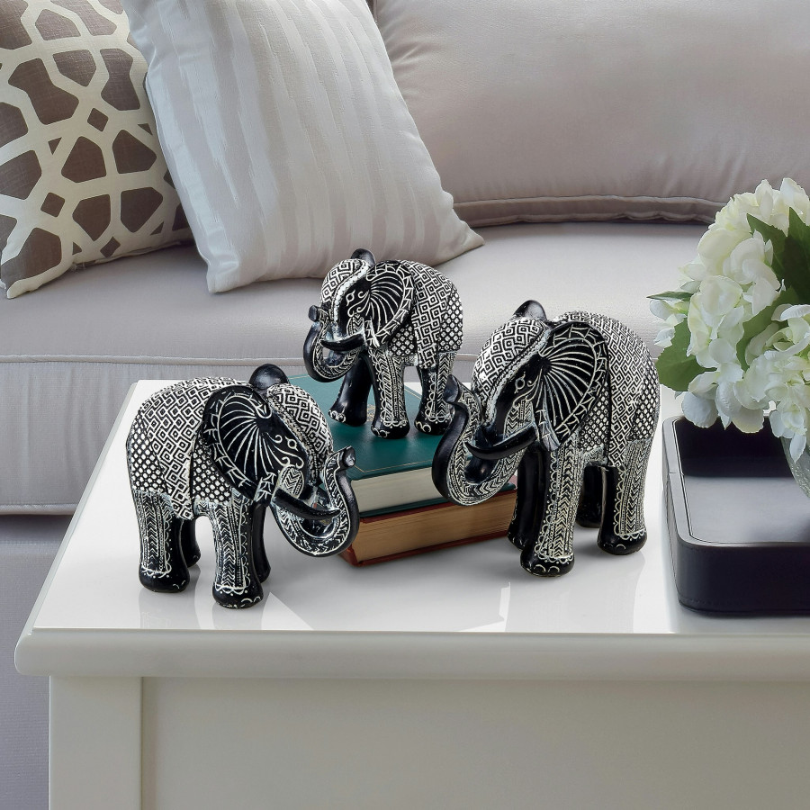 Toscano - Pachyderm Parade Elephant Herd Statues