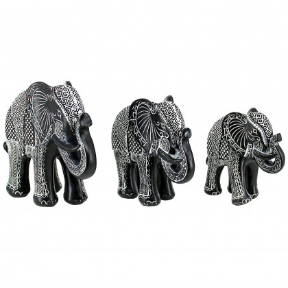 Toscano - Pachyderm Parade Elephant Herd Statues
