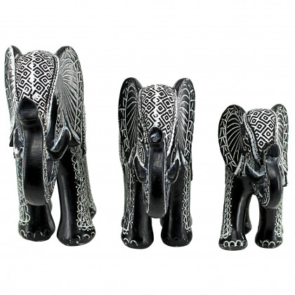Toscano - Pachyderm Parade Elephant Herd Statues