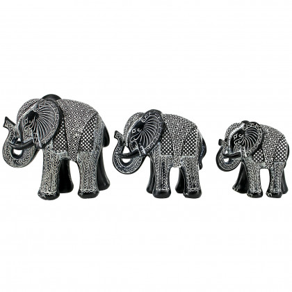Toscano - Pachyderm Parade Elephant Herd Statues