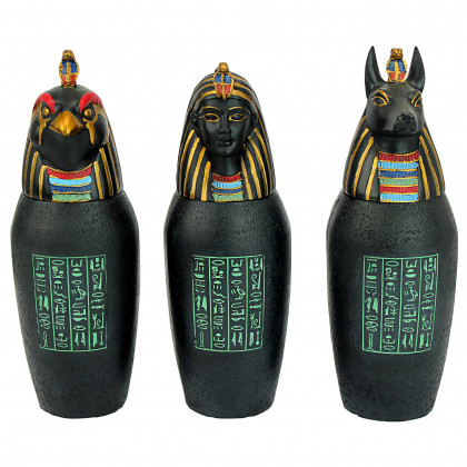 Toscano - The Three Egyptian Canopic Jars of the Pharaoh Tomb
