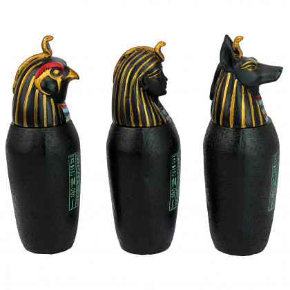 Toscano - The Three Egyptian Canopic Jars of the Pharaoh Tomb