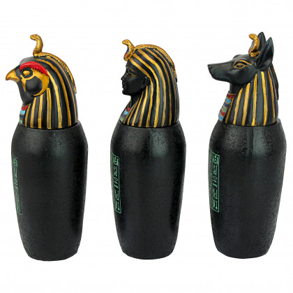 Toscano - The Three Egyptian Canopic Jars of the Pharaoh Tomb
