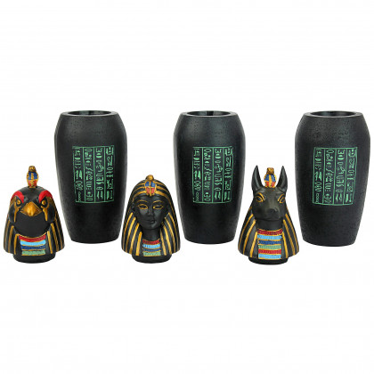 Toscano - The Three Egyptian Canopic Jars of the Pharaoh Tomb