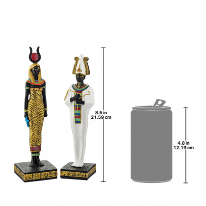 Toscano - Osiris and Hathor Deities of Ancient Egypt Statues