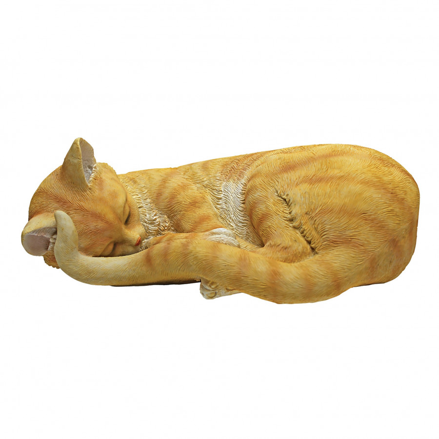 Toscano - Cat Nap Sleeping Kitten Statue