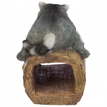 Toscano - Raider the Raccoon Gutter Guardian Downspout Statue