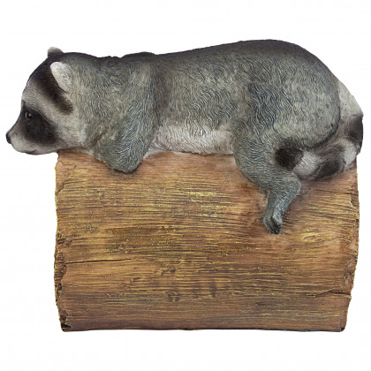 Toscano - Raider the Raccoon Gutter Guardian Downspout Statue