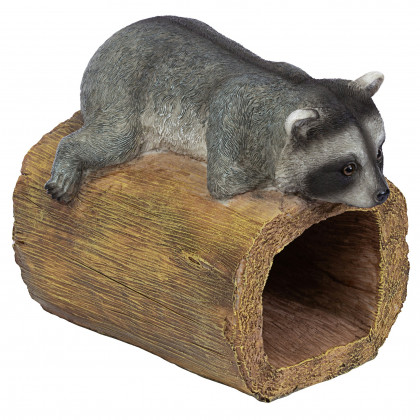 Toscano - Raider the Raccoon Gutter Guardian Downspout Statue
