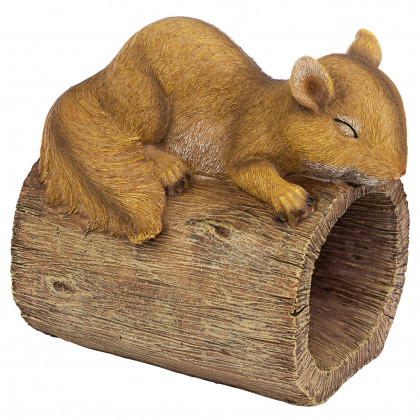 Toscano - Jolly the Squirrel Gutter Guardian Downspout Statue