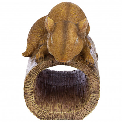 Toscano - Jolly the Squirrel Gutter Guardian Downspout Statue