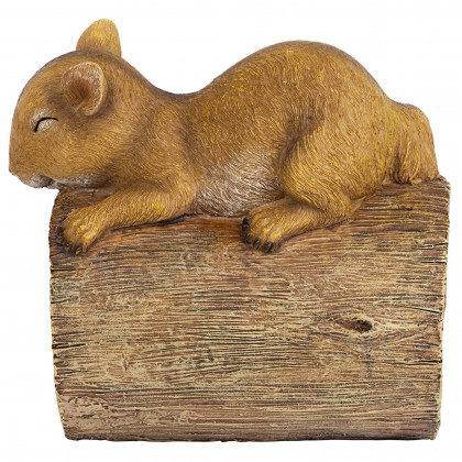 Toscano - Jolly the Squirrel Gutter Guardian Downspout Statue