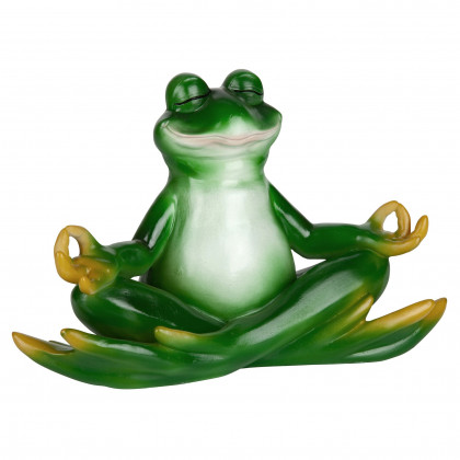 Toscano - Strike a Pose Zen Yoga Frog Statue