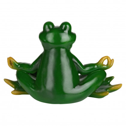 Toscano - Strike a Pose Zen Yoga Frog Statue