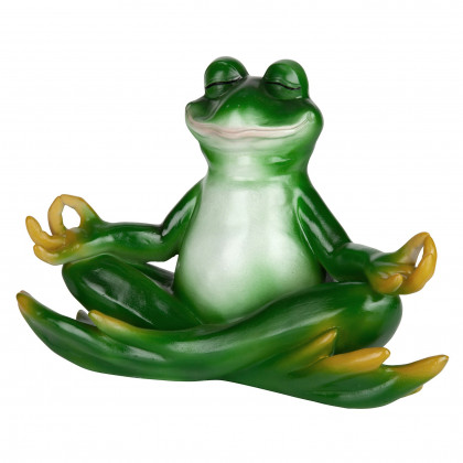 Toscano - Strike a Pose Zen Yoga Frog Statue