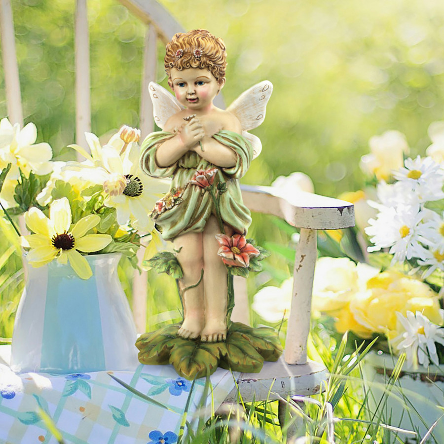 Toscano - Gertiethe English Flower Fairy Statue