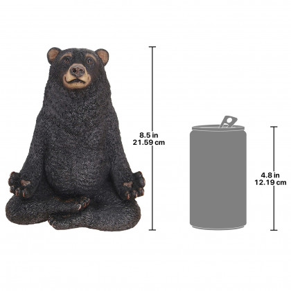 Toscano - Being One with the Honey Zen Bear Statue