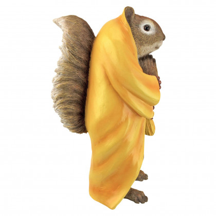 Toscano - Sensei Monk Zen Garden Squirrel Animal Statue