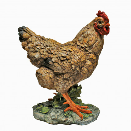 Toscano - Henrietta the Hen Barnyard Chicken Statue
