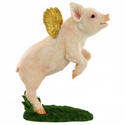 Toscano - When Pigs Fly Flamboyant Farm Statue