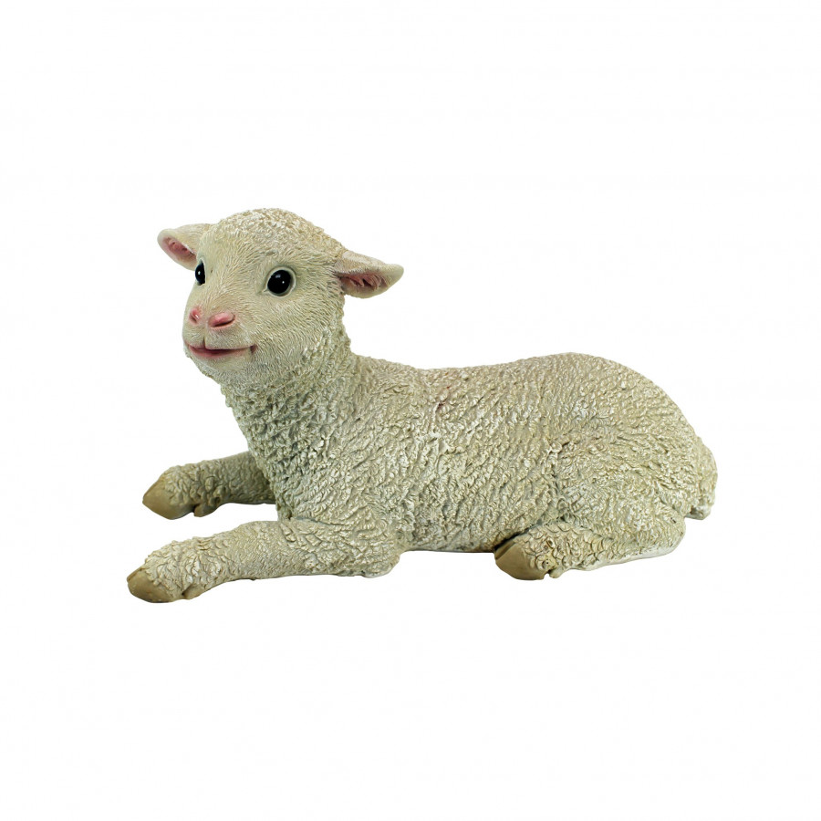 Toscano - Aries Sitting Lamb Statue