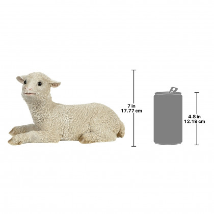 Toscano - Aries Sitting Lamb Statue