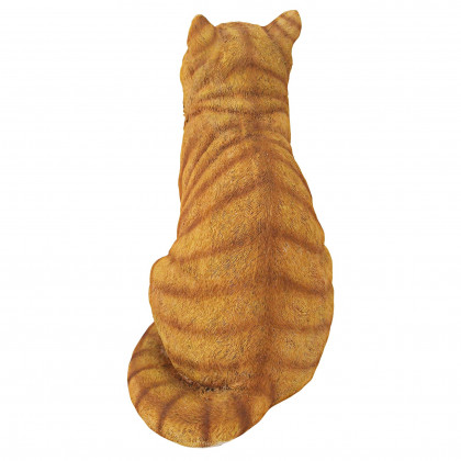 Toscano - Lazy Daze Kitty Yawning Cat Statue