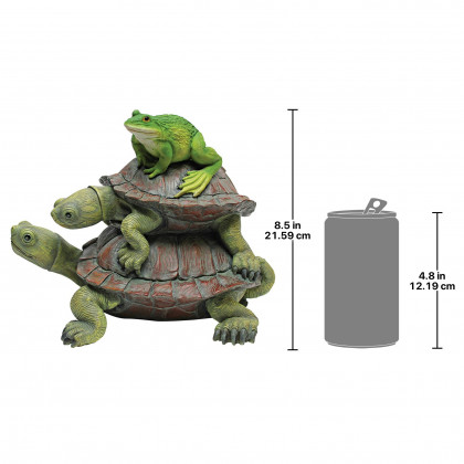 Toscano - In Good CompanyFrog and Turtles Statue