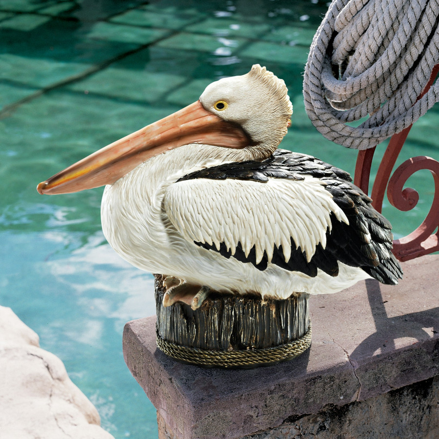 Toscano - Dock of the Bay Pelican Statue