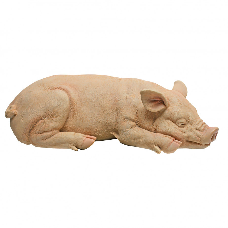 Toscano Sandman and Porkerthe Piggies Garden Statues - Sandman