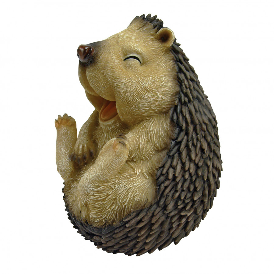Toscano Roly-Poly Laughing Hedgehog Statue - Large