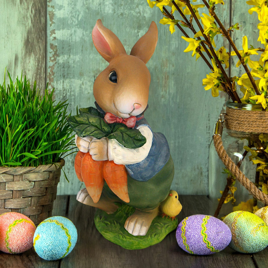 Toscano - Bunny Hop Lane Mother Rabbit Statue