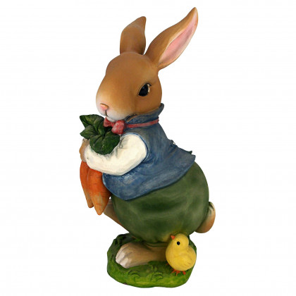Toscano Bunny Hop Lane Father Rabbit Statue