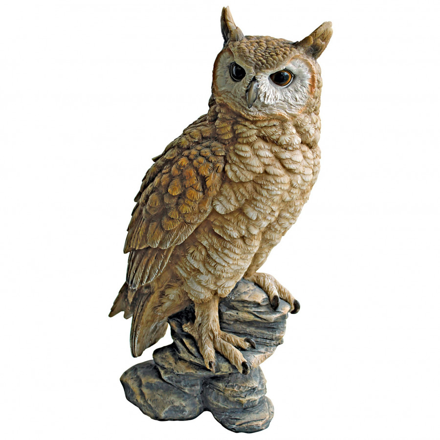 Toscano - Perching Forest Owl Statue