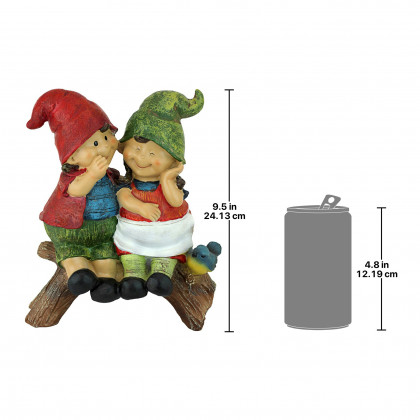 Toscano - Telling Secrets Gnome Statue