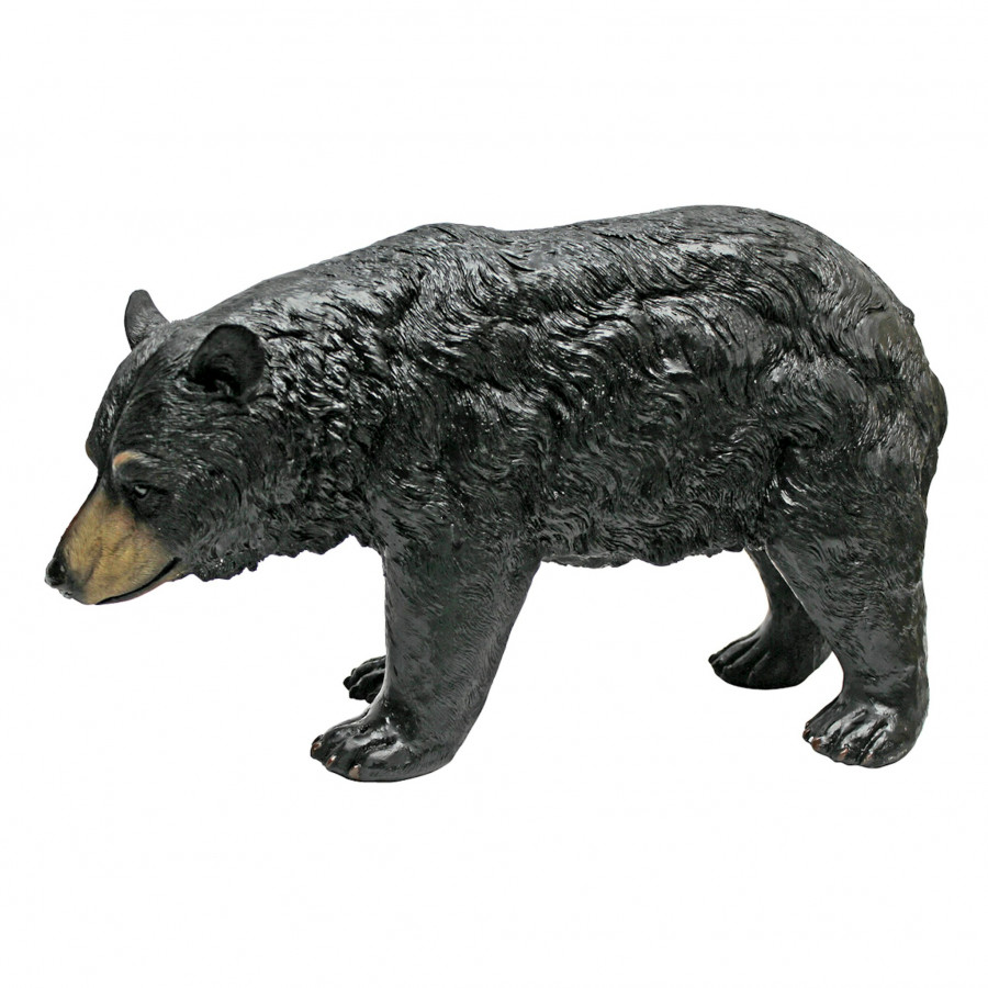 Toscano - North American Black Bear Walking Statue