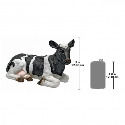 Toscano Daisy Cow Statues
