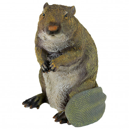 Toscano - Standing Beaver Statue