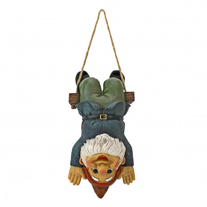 Toscano - Alfie the Acrobat Swinging Gnome Statue