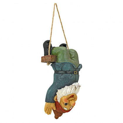 Toscano - Alfie the Acrobat Swinging Gnome Statue