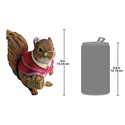 Toscano Grandmother Squirrel Statue
