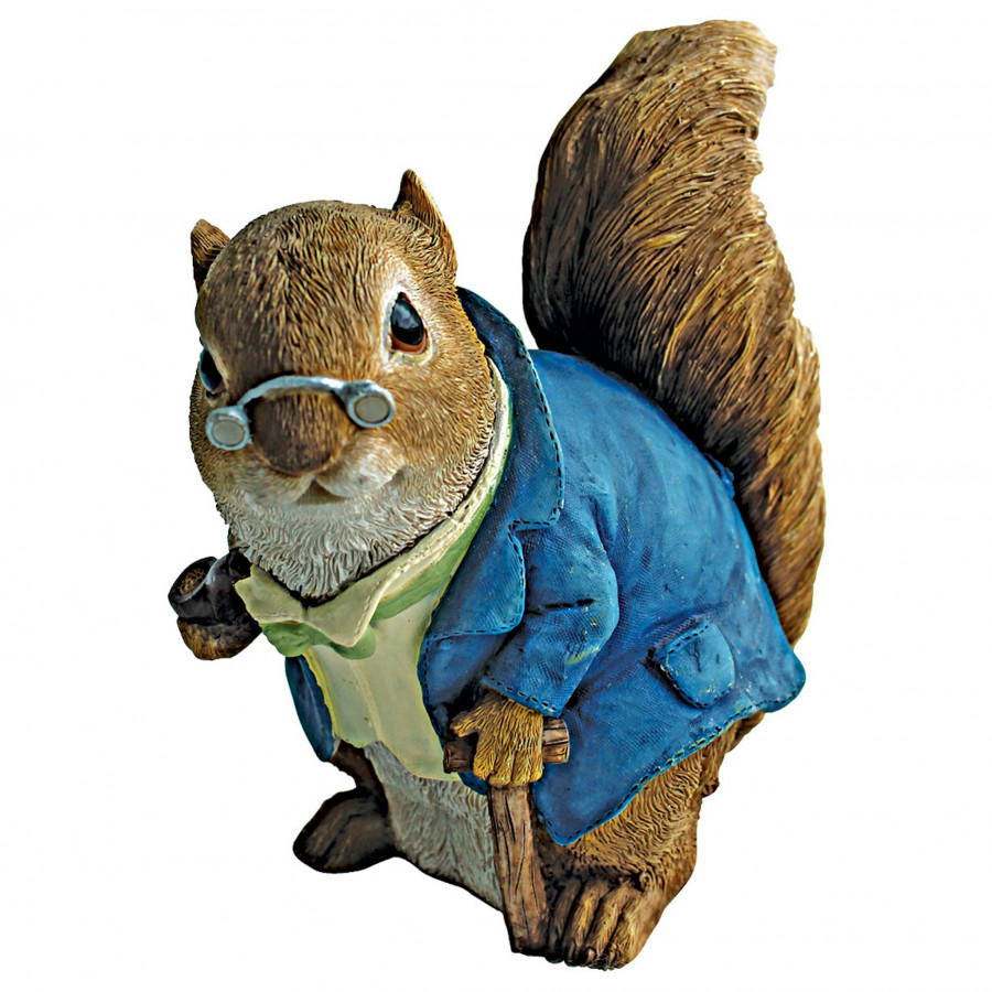 Toscano Grandfather Squirrel Statue