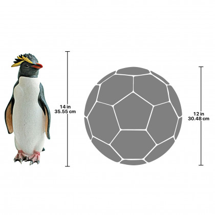 Toscano - Rock Hopper Penguin Statue