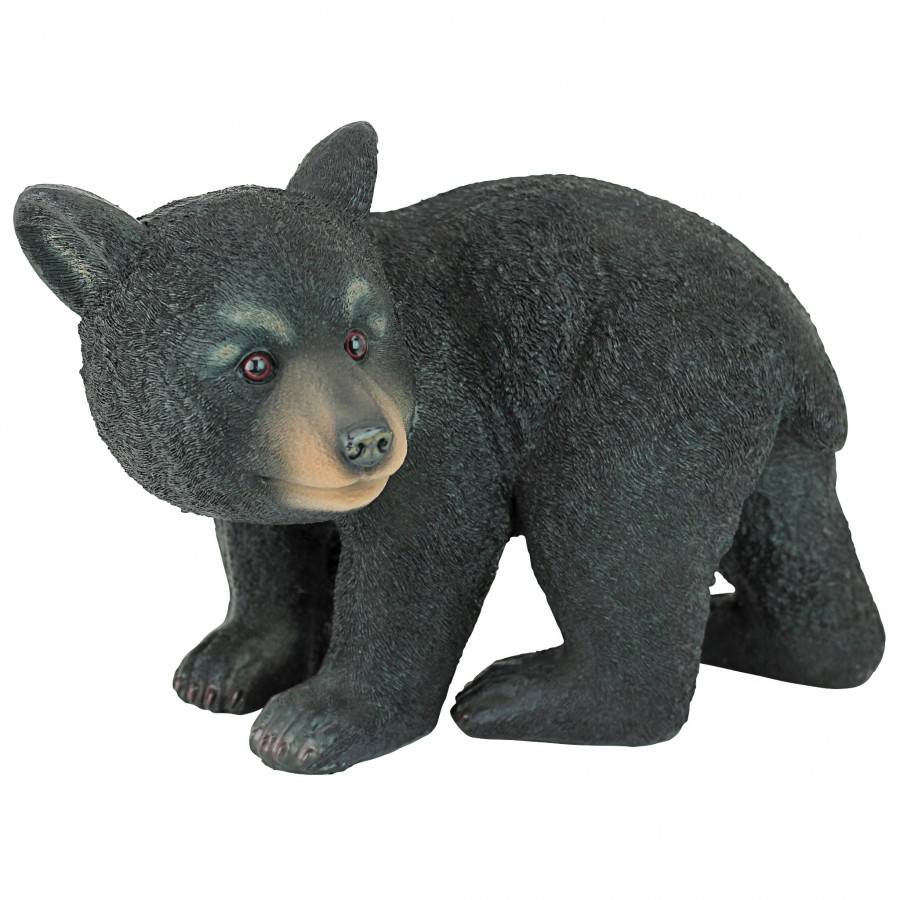 Toscano - Roly-Poly Black Bear Cub Statue