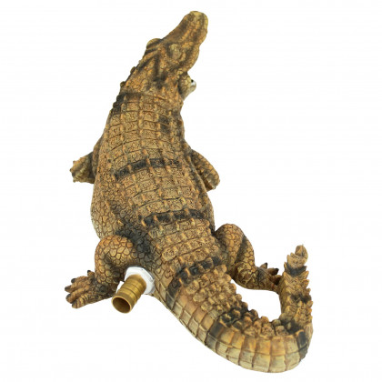 Toscano - Striker the Alligator Spitter Piped Statue