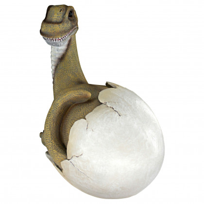 Toscano - Baby Brachiosaurus Dinosaur Egg Hatchling Statue