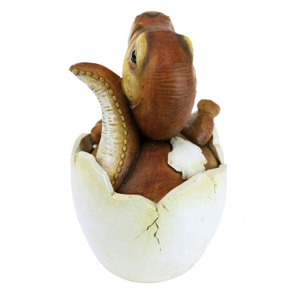 Toscano - Baby Raptor Dinosaur Egg Hatchling Statue